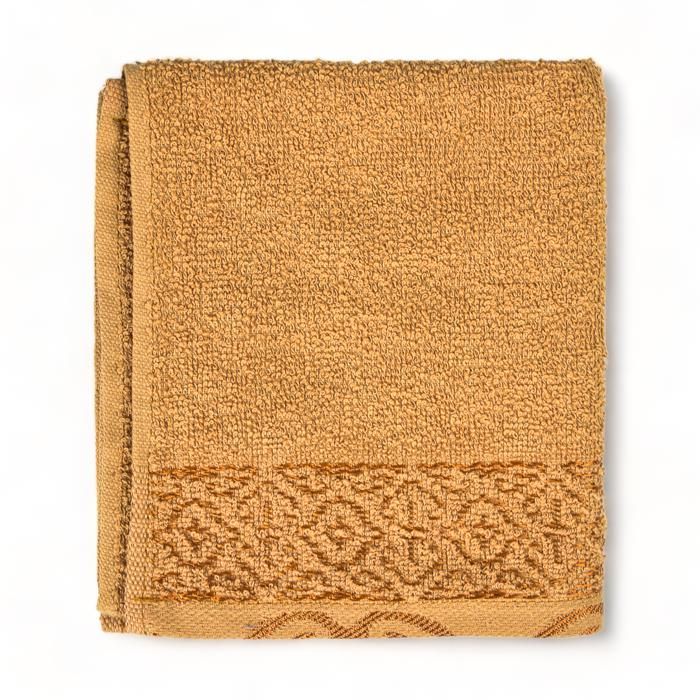 SERVIETTE GISELLE BEIGE 30X50 - 450G/M2