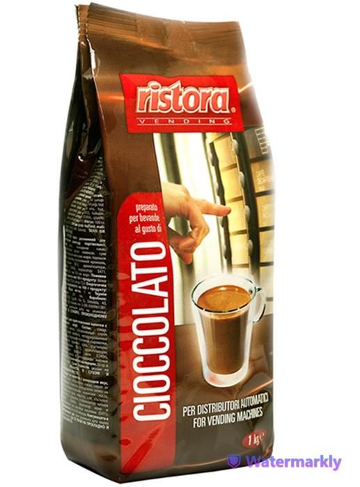 CHOCOLAT EN POUDRE - HAUTE QUALITÉ DABB. RISTORA - 1KG - 100% ITALIEN.