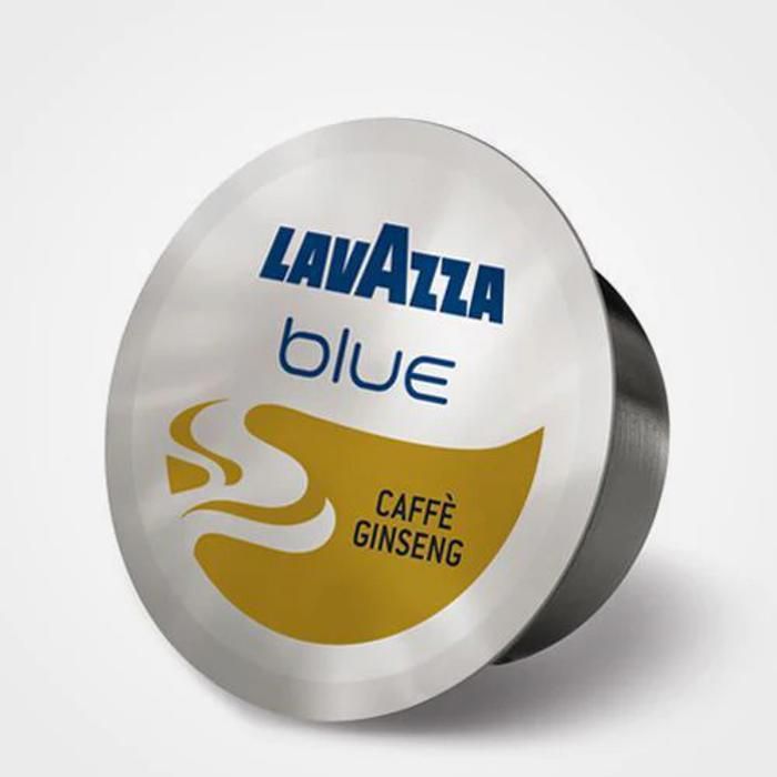 12 CAPSULES DE CAFÉ AU GINSENG. LAVAZZA BLUE - HAUTE QUALITE - 100% ITALIEN.