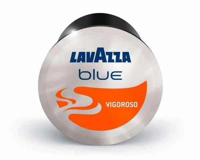 100 CAPSULES DE CAFÉ VIGOROSO. LAVAZZA BLUE - HAUTE QUALITE - 100% ITALIEN.
