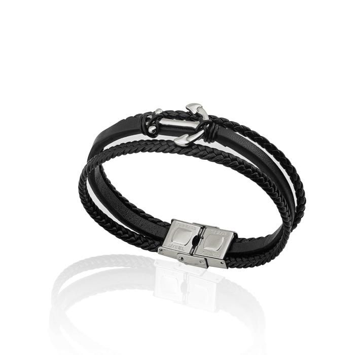 Bracelet Marine Noir-Silver BL0274