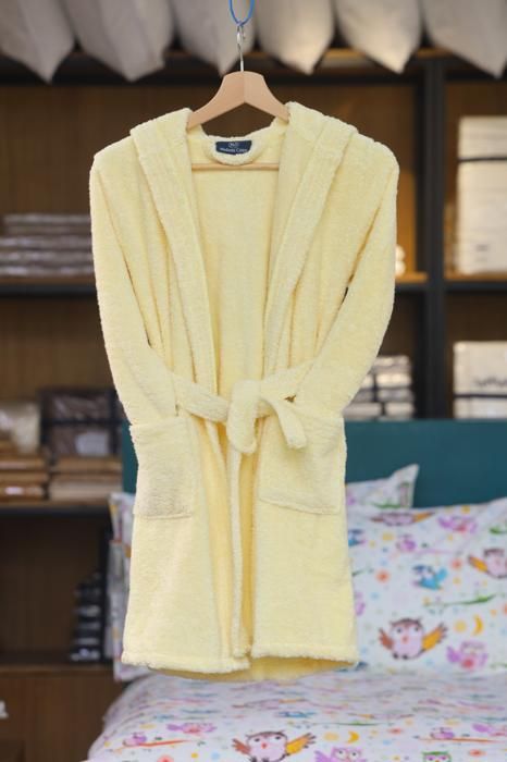 Peignoir Enfant - Jaune - 8