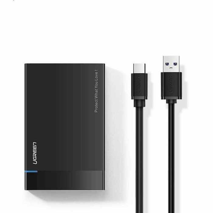 Disque dur externe HDD 1To sur boitier Ugreen USB-C 2.5"