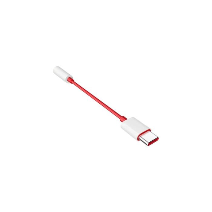 Adaptateur OnePlus USB-C vers 3,5 mm Rouge