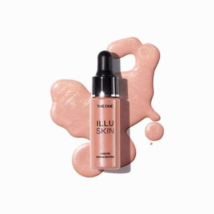 Fard à Joues Illuminateur Liquide THE ONE Illuskin High Dimension Effect, Pastel Coral