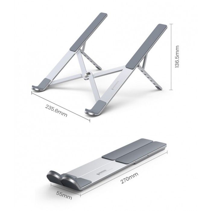 Support pc portable 8 à 17.3" Ugreen Aluminium ventilé
