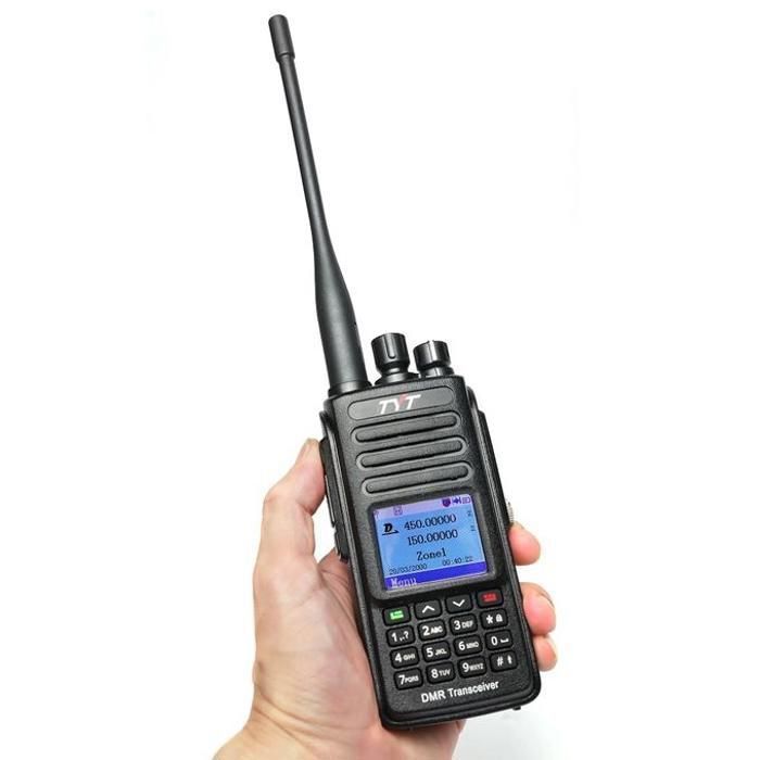 Talkie Walkie DMR Radio TYT MD-UV390 Digital Dual Band GPs VHF UHF IP67