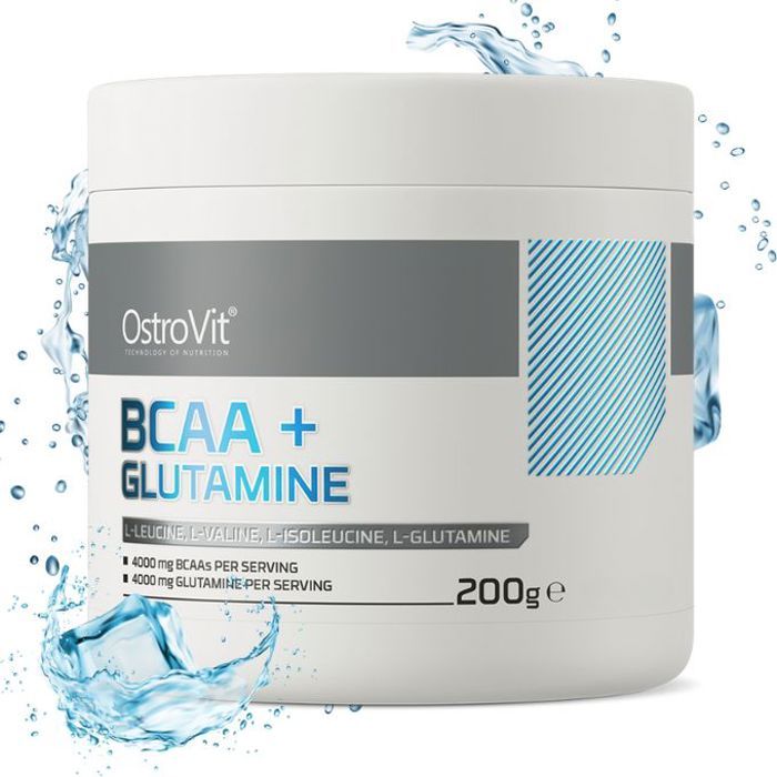 BCAA + Glutamine 200 g Naturel
