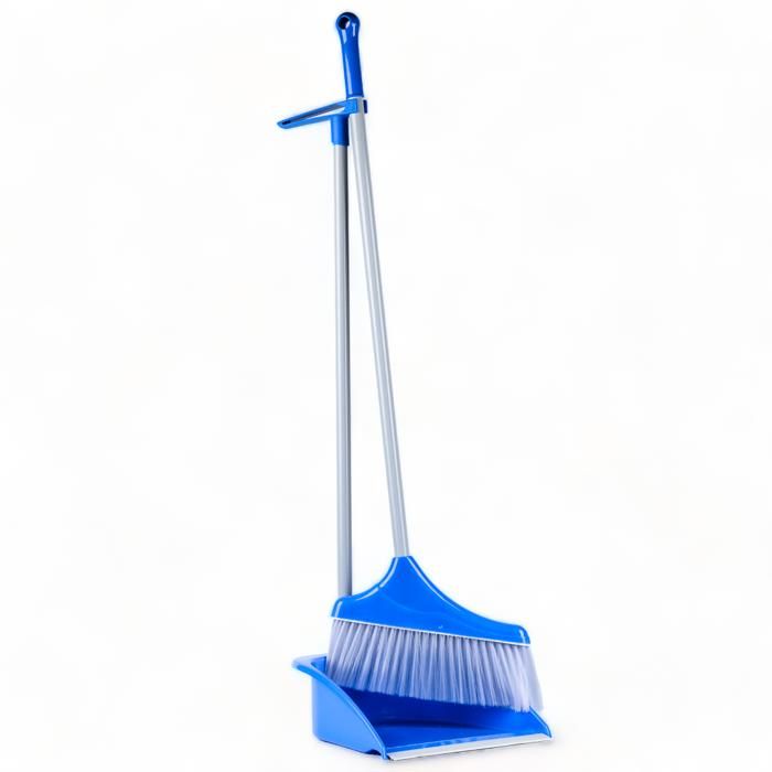 Set De Balai Et Porte Poussièr 25,5CM Manche Métal 75CM GSC001