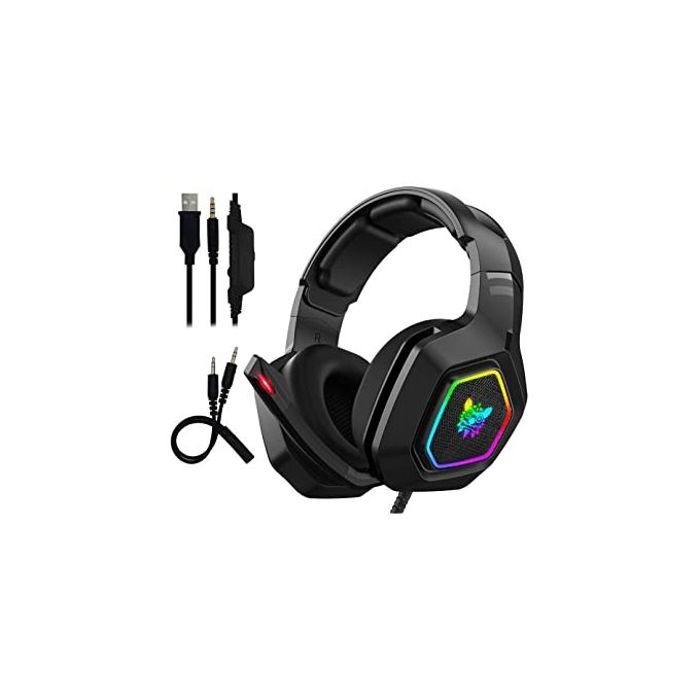Casque de jeu - ONIKUMA - K19 - Filaire - LED - Compatible PS4/XBOX/PC