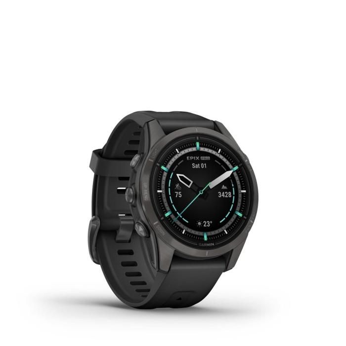Smart watch-Garmin Epix Pro Gen 2 - Sapphire Edition - 42mm Carbon Gray