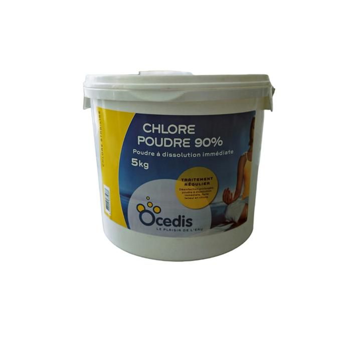 CHLORE POUDRE 90% (5KG)