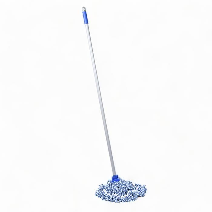SERPILLIÈRE MICROFIBRE 140G+MANCHE MÉTAL GSA009
