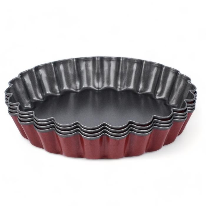SET 4 MOULES À TARTE 12CM