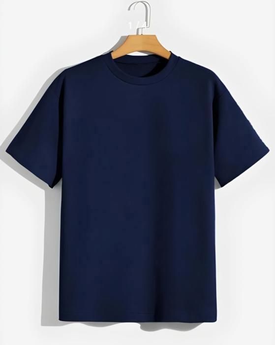 T-shirt Unisexe Basic - Bleu Marine