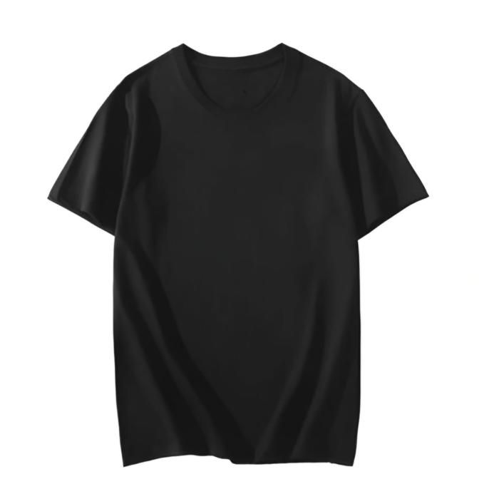 Tshirt noir unisexe pour hommes/femme nouvelles collections