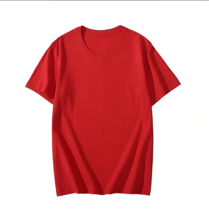Tshirt rouge unisexe pour hommes/femme nouvelles collections