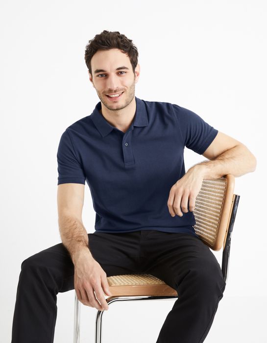 Polo piqué 100% coton