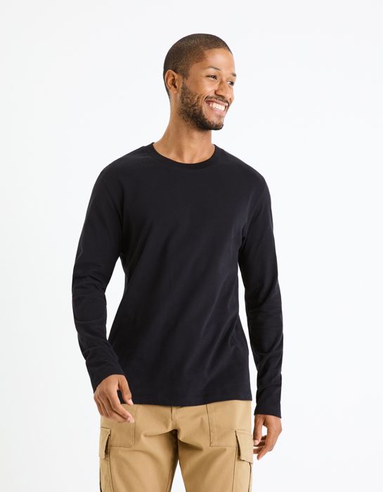T-shirt col rond 100% coton