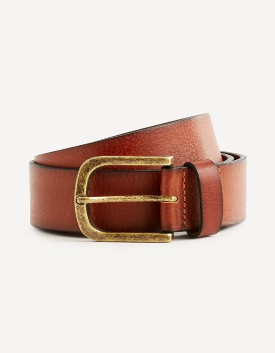 Ceinture cuir grainé