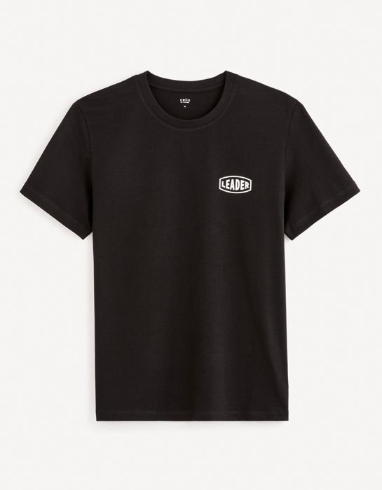 T-shirt col rond 100% coton