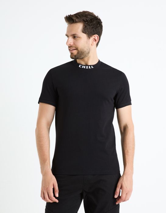 T-shirt col rond 100% coton