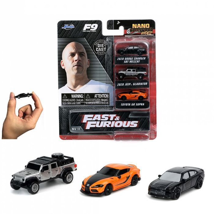 JADA - FAST &amp; FURIOUS 3-PACK C NANO CARS