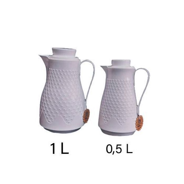 Bouteille isotherme, Thermos set de 2 piéces 1 L et  0,500L . pour boisson chaude et froide.