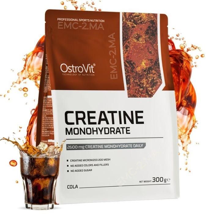 Creatine Monohydrate Micronized 300 g Cola - Force & Masse Musculaire