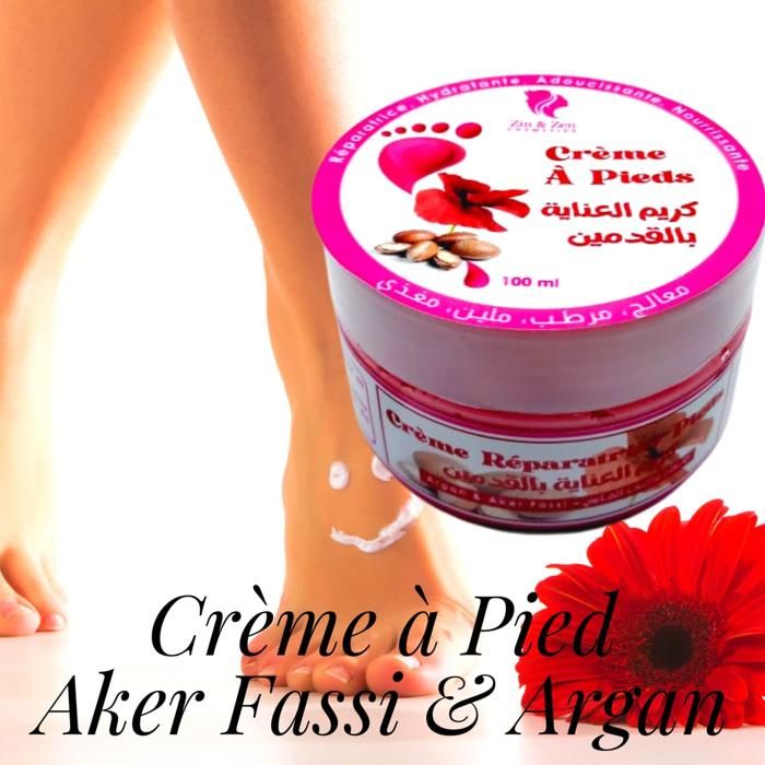 Crème à Pieds Aker Fassi et Argan 100ml