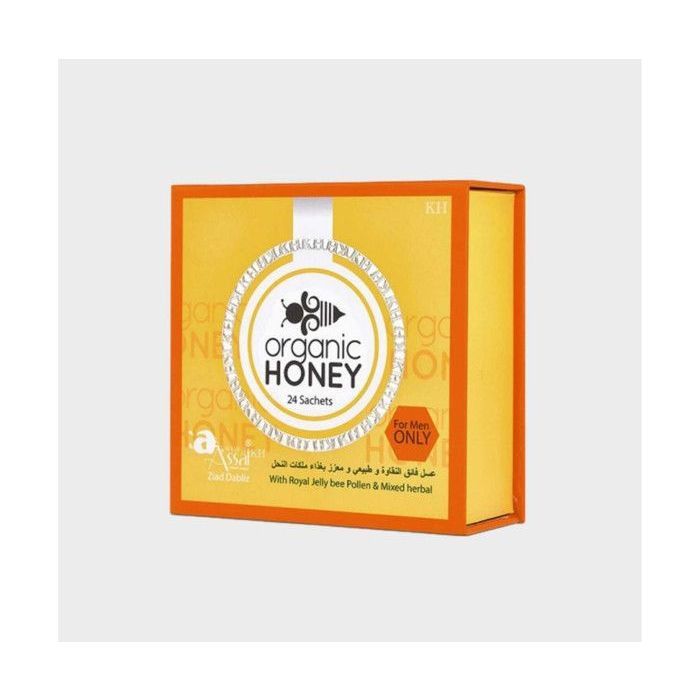 Miel organique 24 sachets pour Homme
