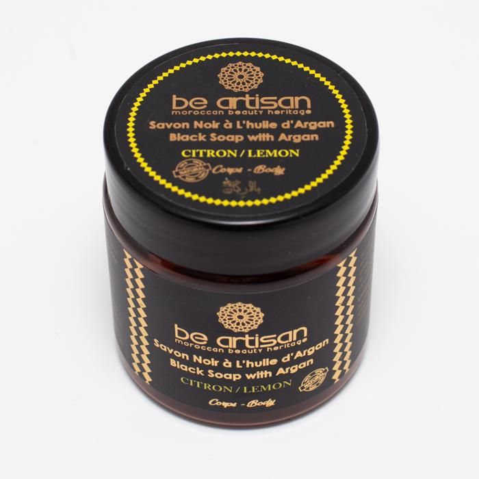 Savon noir citron 200g