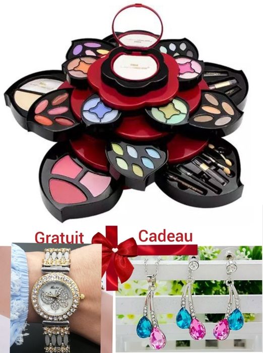 Coffret de maquillage.Mega coffret multi look.