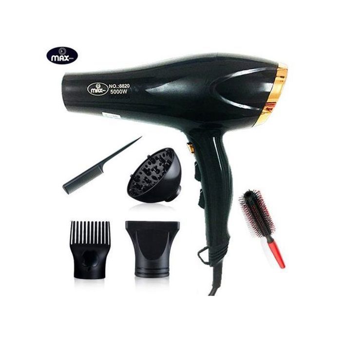 séchoir cheveux professionnel 5 Accessoires 5000w