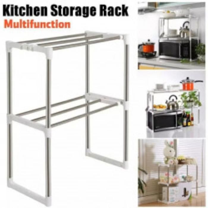 Rangement de Cuisine Double Couche Élégant