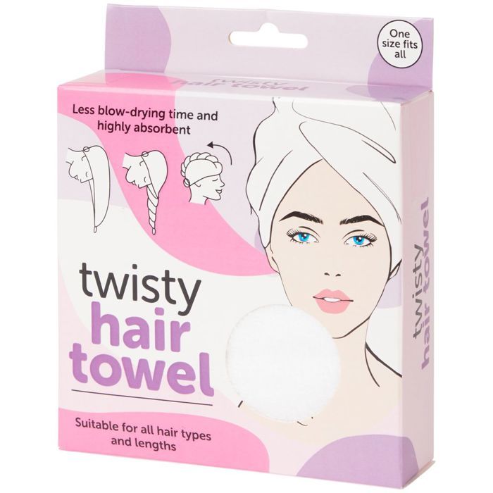Twisty Serviette Pour Cheveux