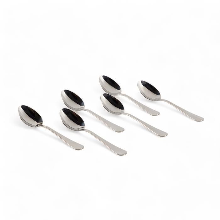 SET DE 6 CUILLERES A DESSERT  INOX HM