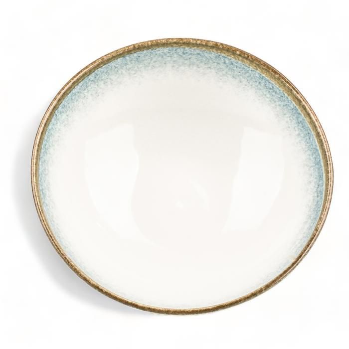 BOL À SOUPE EN PORCELAINE 15 CM DIVERS COLORS