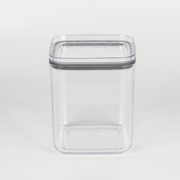 BOÎTE DE RANGEMENT 1L CARRÉ EP-146 TRANSPARENT