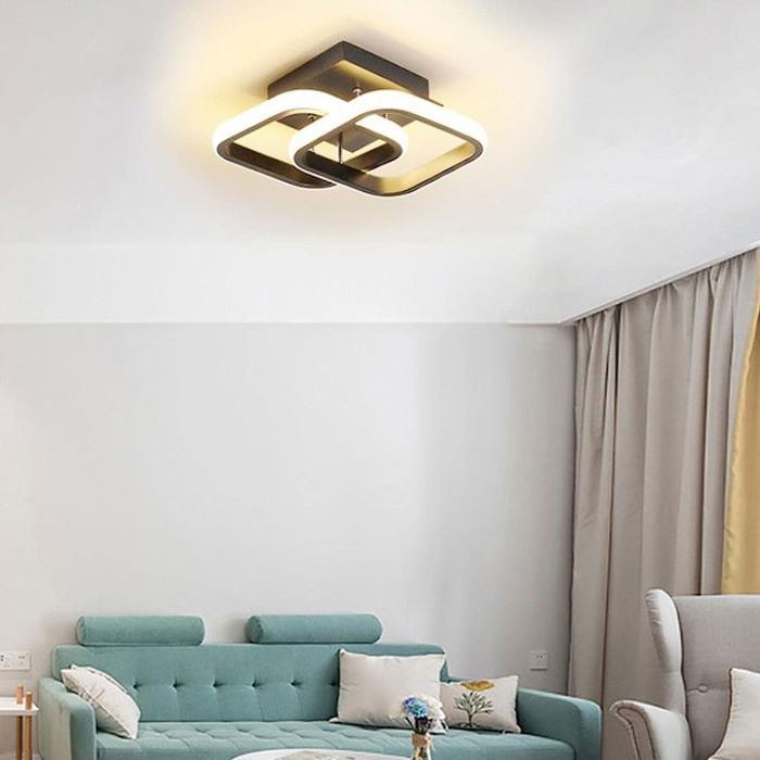 Plafonnier LED suspendu au design artistique, luminaire décoratif d'intérieur, idéal pour une chambre à coucher