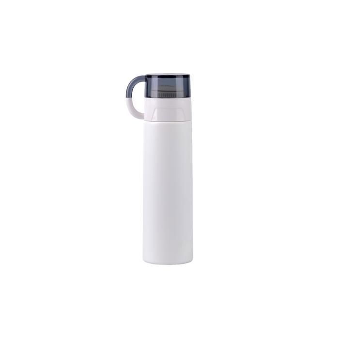 BOUTEILLE ISOTHERME 500 ML  AVEC COUVERCLE TASSE
