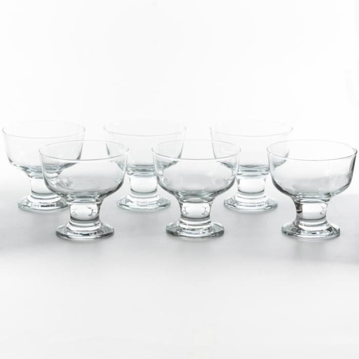 SERIE DE 6 COUPES A GLACE NAR 285CC NAR 381