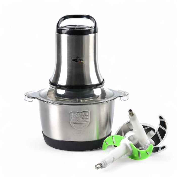 Hachoir avec Bol en Acier  IH-500HSS INOX  500W IMPERIAL