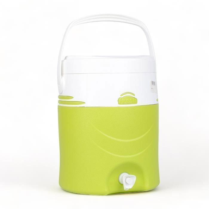 Atlas Fresh Glacière Verte Isotherme - 12L - Distributeur de boissons