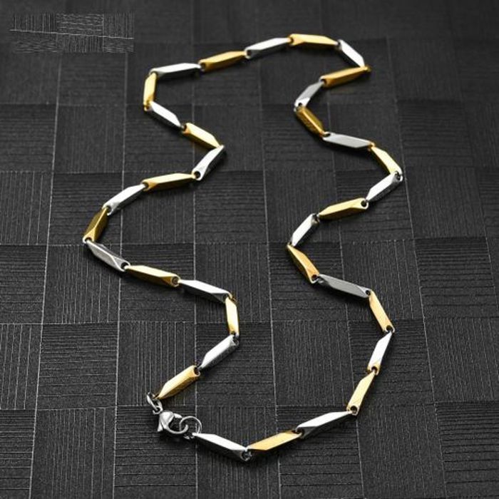 Collier pour homme.Collier forme Géométrique.