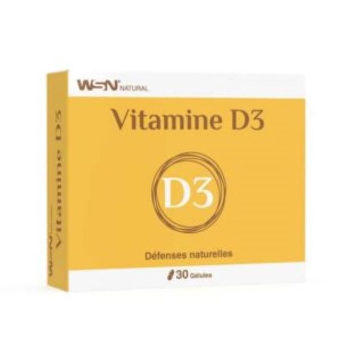 WSN VITAMINE D3 30 Gélules