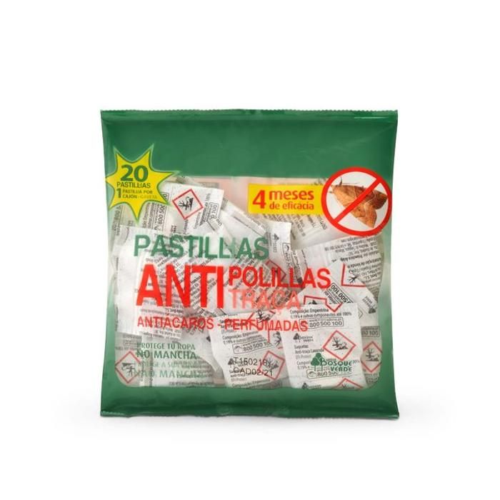 Sachet Anti-mites 20 Unités purfumés