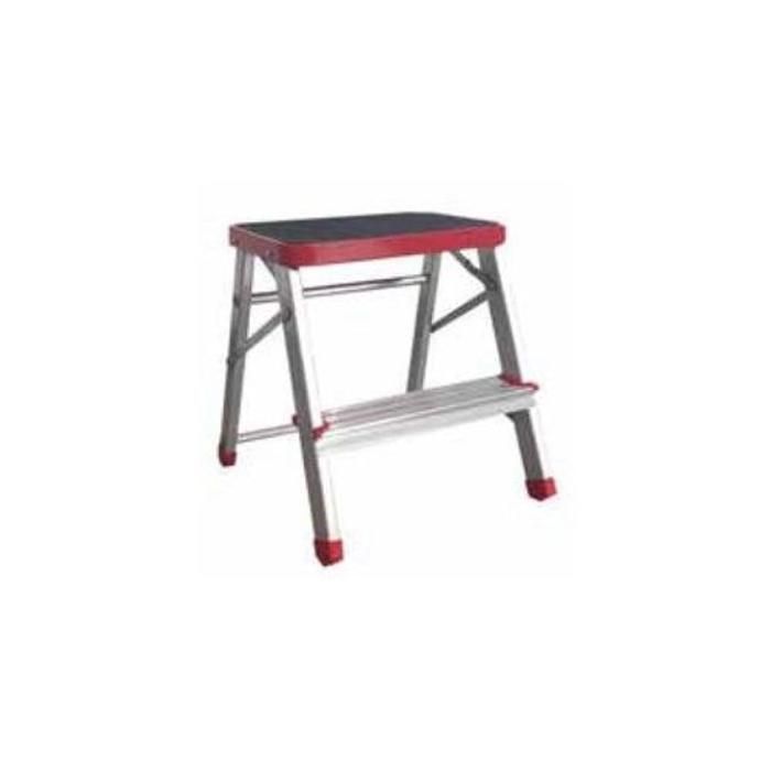 Escabeau Pliant - Taboret - en Aluminium - 2 marches