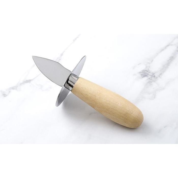 Couteau à Huîtres Traditionnel avec Garde de Protection