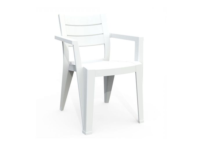 Chaise De Jardin JULIE - Blanc
